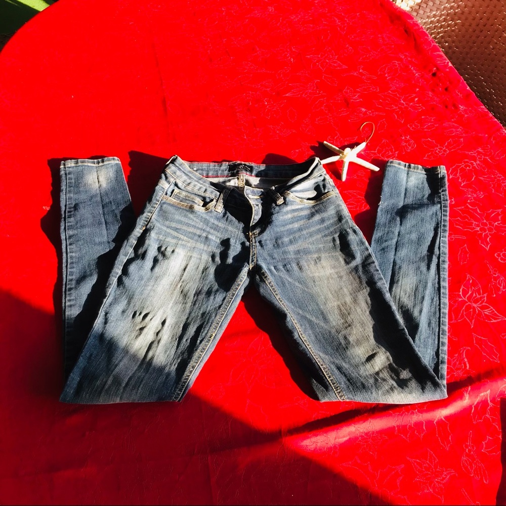 Cello blue Jeans cotton polyester spandex denim 3